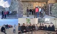 اردوی فرهنگی نخبگان و استعدادهای برتر و بازدید از اماکن تاریخی و فرهنگی استان برگزار شد.